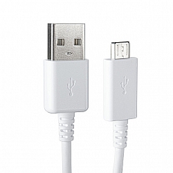 CABLE MICRO USB SAMSUNG ECB-DU68WE WHITE 0.8M GH39-02004A ORIGINAL BULK