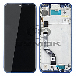 LCD Display XIAOMI REDMI NOTE 7 WITH FRAME BLUE 561010034033 5610100140C7 561010020033 ORIGINAL SERVICE PACK
