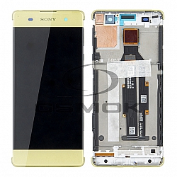 LCD Display SONY XPERIA XA F3111 WITH FRAME LIME GOLD U50043211 78PA3100020 78PA3100070 ORIGINAL SERVICE PACK