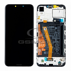 LCD Display HUAWEI HONOR PLAY WITH FRAME AND BATTERY BLACK 02351YXV 02351YYK ORIGINAL SERVICE PACK