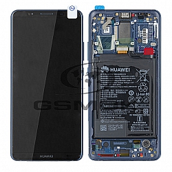 LCD Display HUAWEI MATE 10 PRO BLA-L09 WITH FRAME AND BATTERY BLUE 02351RVH ORIGINAL SERVICE PACK