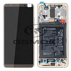LCD Display HUAWEI MATE 10 PRO BLA-L09 WITH FRAME AND BATTERY BROWN 02351RQM ORIGINAL SERVICE PACK