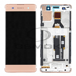 LCD Display SONY XPERIA XA F3111 WITH FRAME ROSE GOLD U50043181 78PA3100100 78PA3100050 ORIGINAL SERVICE PACK