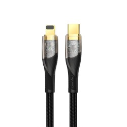 CABLE USB-C TO LIGHTNING 27W 1M XO NB-Q223A BLACK