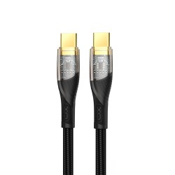 CABLE USB-C TO USB-C 60W 1M XO NB-Q223B BLACK