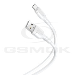 CABLE USB TO USB-C 2.1A 1M XO NB212 WHITE