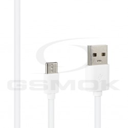CABLE USB USB-C USB 2.0 WHITE 2M