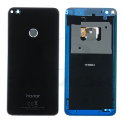 BATTERY COVER HOUSING HUAWEI HONOR 8 LITE BLACK WITH LENS OF CAMERA AND FINGERPRINT READER 02351DWU ORIGINAL SERVICE PACK