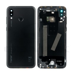 BATTERY COVER HOUSING HUAWEI HONOR PLAY BLACK WITH LENS OF CAMERA AND FINGERPRINT READER 02351YYD ORIGINAL SERVICE PACK