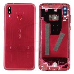 BATTERY COVER HOUSING HUAWEI HONOR PLAY RED WITH LENS OF CAMERA AND FINGERPRINT READER 02352DMG ORIGINAL SERVICE PACK