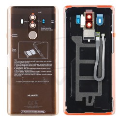 BATTERY COVER HOUSING HUAWEI MATE 10 PRO MOCHA BROWN WITH LENS OF CAMERA AND FINGERPRINT READER 02351RVW 02351RWF ORIGINAL SERVICE PACK