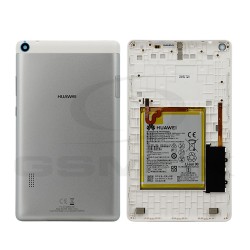 BATTERY COVER HOUSING HUAWEI MEDIAPAD T3 SILVER WITH BATTERY 02351JUD ORIGINAL SERVICE PACK