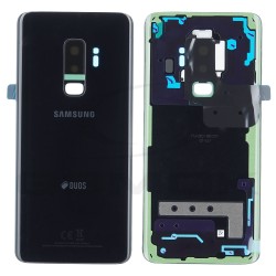 BATTERY COVER HOUSING SAMSUNG G965 GALAXY S9 PLUS DUOS BLACK GH82-15660A ORIGINAL SERVICE PACK