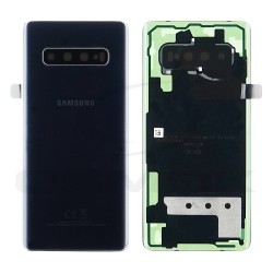 BATTERY COVER HOUSING SAMSUNG G975 GALAXY S10 PLUS PRISM BLACK WITH LENS OF CAMERA GH82-18406A [ORIGINAL SERVICE PACK]