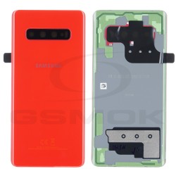 BATTERY COVER HOUSING SAMSUNG G975 GALAXY S10 PLUS RED GH82-18406H ORIGINAL SERVICE PACK