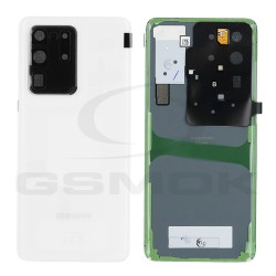 BATTERY COVER HOUSING SAMSUNG G988 GALAXY S20 ULTRA WHITE WITH LENS OF CAMERA GH82-22217C ORIGINAL SERVICE PACK