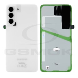 BATTERY COVER HOUSING SAMSUNG G990 GALAXY S21 FE WHITE WITH LENS OF CAMERA GH82-26156B ORIGINAL SERVICE PACK