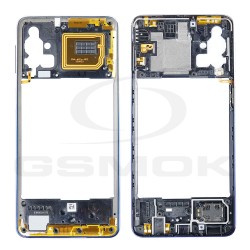 FRONT COVER SAMSUNG M317 GALAXY M31S MIRAGE BLUE GH97-25062B ORIGINAL SERVICE PACK