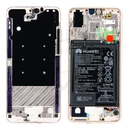 MIDDLE COVER WITH BATTERY HUAWEI P20 PINK GOLD 02351WKK [ORIGINAL]