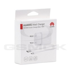 WALL CHARGER HUAWEI HW-090200EHO 18W FAST CHARGE 55032590 WHITE ORIGINAL