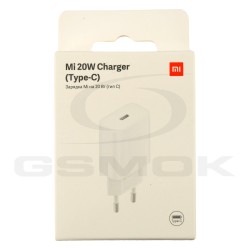 WALL CHARGER USB XIAOMI 20W WHITE BHR4927GL [ORIGINAL]