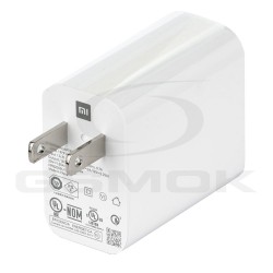 WALL CHARGER USB XIAOMI MDY-12-EA 33W WHITE 47030000041D [ORIGINAL]