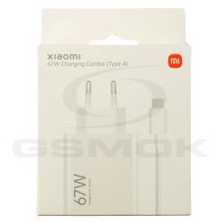 WALL CHARGER XIAOMI 67W WITH CABLE BHR6035EU ORIGINAL BULK