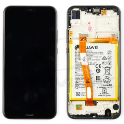 OUTLET LCD Display HUAWEI P20 LITE WITH FRAME AND BATTERY BLACK 02351VPR 02351XTY ORIGINAL SERVICE PACK