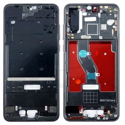 LCD FRAME HUAWEI P20 PRO BLACK WITH STICKER