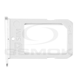 SIM CARD HOLDER SAMSUNG G925 S6 EDGE WHITE