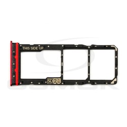 SIM CARD SD CARD HOLDER MOTOROLA MOTO G32 RED S948D53067 [ORIGINAL]