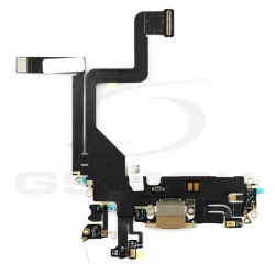 FLEX IPHONE 14 PRO WITH CHARGE CONNECTOR GOLD