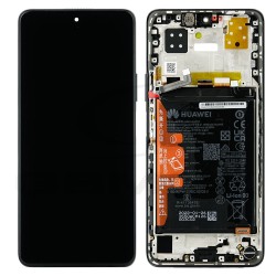 LCD Display HUAWEI NOVA 9 SE WITH FRAME AND BATTERY BLACK 02354UVY 02354UWB ORIGINAL SERVICE PACK