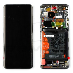 LCD Display HUAWEI P50 PRO WITH FRAME AND BATTERY BLACK/GOLD 02354SNT ORIGINAL SERVICE PACK