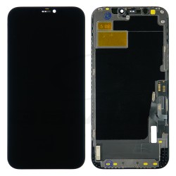 LCD Display for Apple Iphone 12 12 PRO BLACK IC MOVABLE HD [OLED HARD] [0]