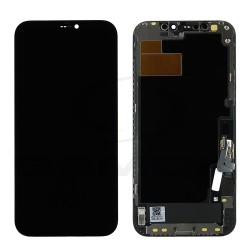 LCD Display for Apple Iphone 12 12 PRO BLACK [OLED SOFT] RMORE