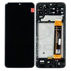 LCD Display SAMSUNG GALAXY A135 A137 A13 4G BLACK WITH FRAME [RMORE]