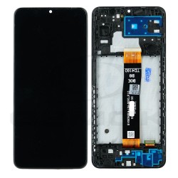 LCD Display SAMSUNG A136 GALAXY A13 5G BLACK WITH FRAME [RMORE]