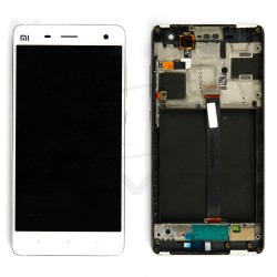LCD Display XIAOMI MI 4 WITH FRAME WHITE 480025300003 ORIGINAL SERVICE PACK