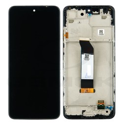 LCD Display XIAOMI REDMI NOTE 10 5G BLACK WITH FRAME [RMORE]