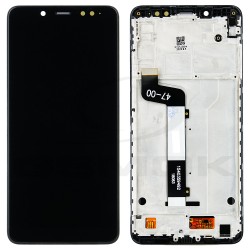 LCD Display XIAOMI REDMI NOTE 5 / 5 PRO BLACK WITH FRAME [RMORE]