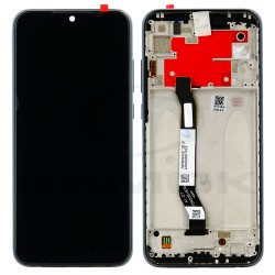 LCD Display XIAOMI REDMI NOTE 8T BLACK WITH FRAME NO LOGO [RMORE]