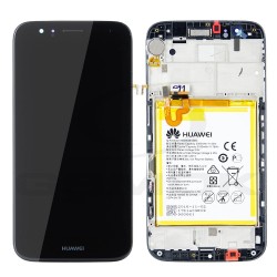 LCD Display HUAWEI G8 WITH FRAME AND BATTERY GREY 02350KKK ORIGINAL SERVICE PACK