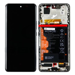LCD Display HUAWEI HONOR 50 WITH FRAME AND BATTERY BLACK 02354GLV ORIGINAL SERVICE PACK