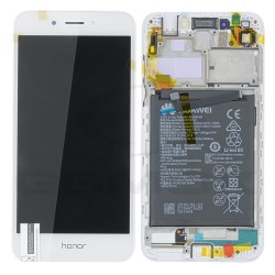 LCD Display HUAWEI HONOR 6A WITH FRAME AND BATTERY GOLD/SILVER 02351KTV ORIGINAL SERVICE PACK
