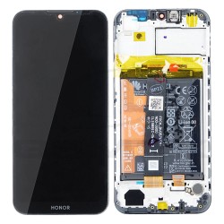 LCD Display HUAWEI HONOR 8S WITH FRAME AND BATTERY BLACK 02352QTB 02352VAE ORIGINAL SERVICE PACK