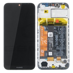 LCD Display HUAWEI Y5 2019 WITH FRAME AND BATTERY BLACK 02352QNW ORIGINAL SERVICE PACK