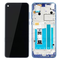 LCD Display MOTOROLA ONE VISION XT1970 WITH FRAME BLUE 5D68C14352 5D68C14352PW ORIGINAL SERVICE PACK