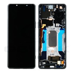 LCD Display SONY BQ52 XPERIA 5 III DUAL WITH FRAME BLACK A5033714A ORIGINAL SERVICE PACK