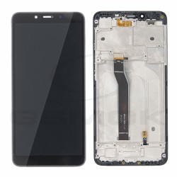 LCD Display XIAOMI REDMI 6/6A BLACK WITH FRAME AND SENSOR